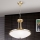 Hanglamp aan een ketting AIDA 3xE27/60W/230V diameter 39,5 cm messing