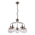 Hanglamp aan een ketting BALLET 5xE27/40W/230V mat chroom