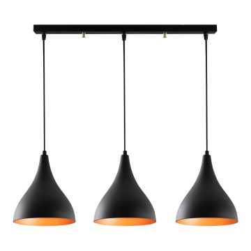 Hanglamp aan een ketting BERCESTE 3xE27/40W/230V