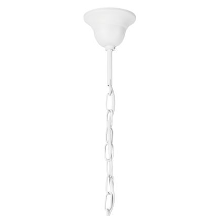 Hanglamp aan een ketting DONATO 5xE14/40W/230V wit
