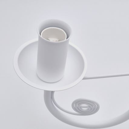 Hanglamp aan een ketting DONATO 5xE14/40W/230V wit