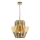Hanglamp aan een ketting DONNA 9xE14/40W/230V diameter 45 cm goud