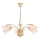 Hanglamp aan een ketting DUCATTI 3xE14/10W/230V goud