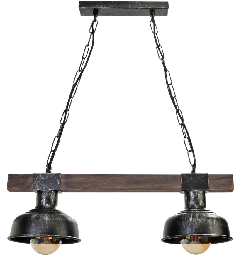 Hanglamp aan een ketting FARO 2xE27/60W/230V