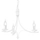 Hanglamp aan een ketting LUCY 3xE14/60W/230V wit