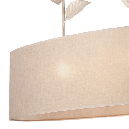 Hanglamp aan een ketting NOEMI 2xE27/60W/230V goud