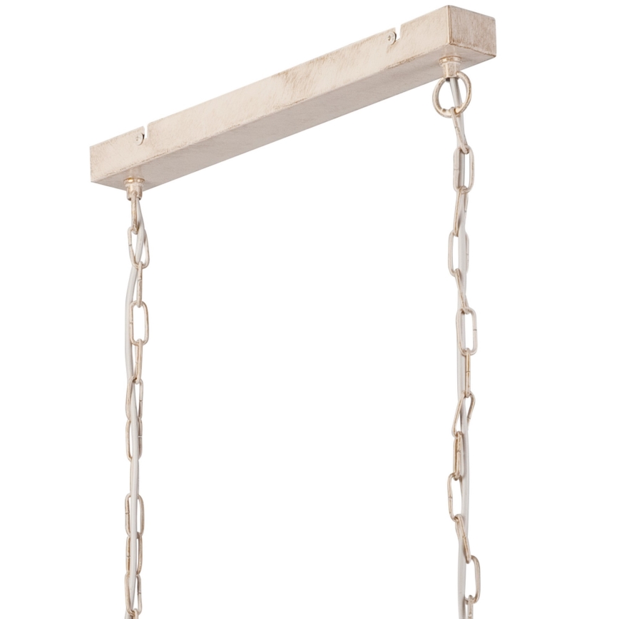 Hanglamp aan een ketting NOEMI 2xE27/60W/230V goud