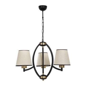 Hanglamp aan een ketting PAUL 3xE27/60W/230V