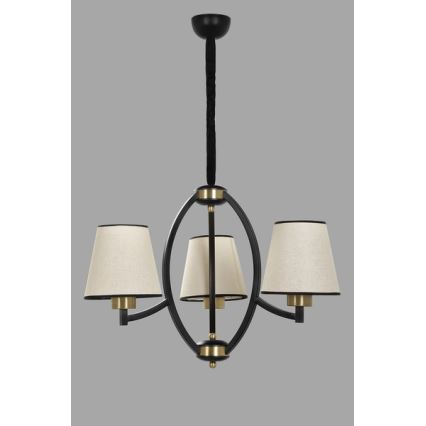 Hanglamp aan een ketting PAUL 3xE27/60W/230V