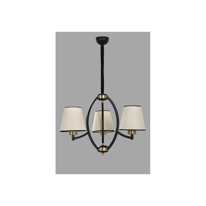 Hanglamp aan een ketting PAUL 3xE27/60W/230V