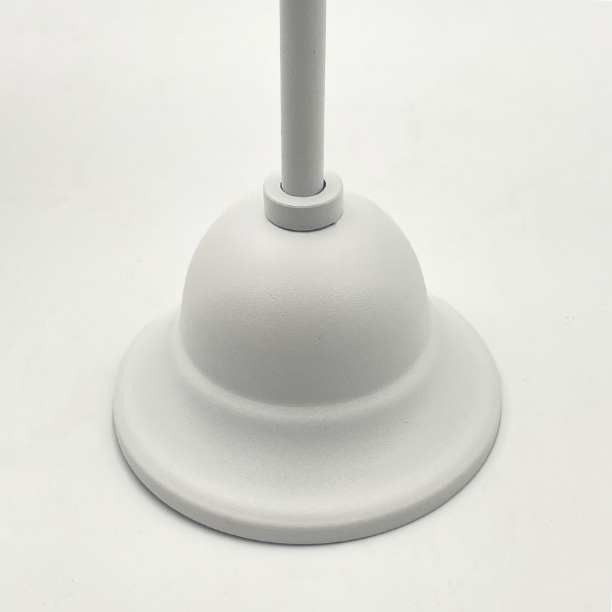 Hanglamp aan een ketting RETRO 2xE27/60W/230V mat wit