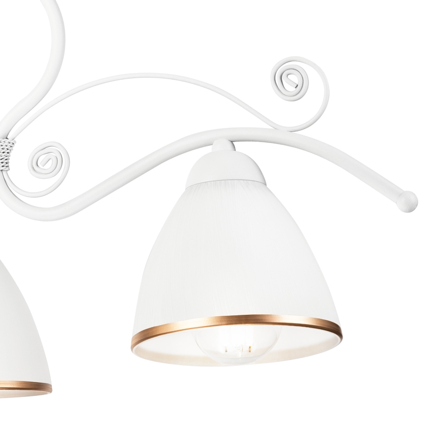 Hanglamp aan een ketting RETRO II 3xE27/60W/230V wit