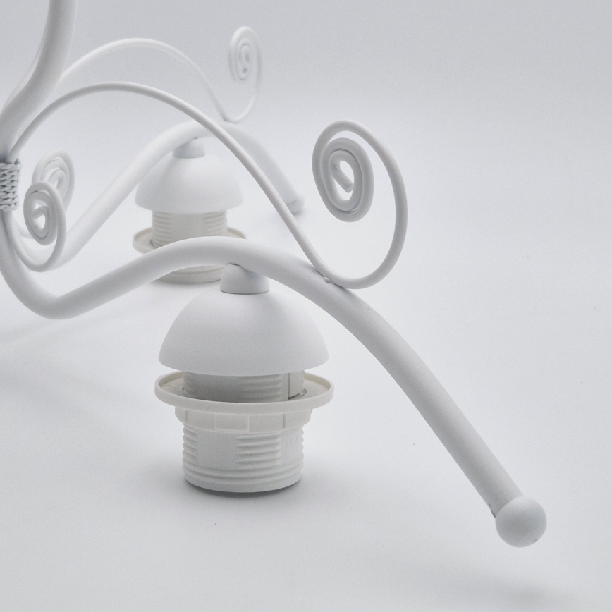 Hanglamp aan een ketting RETRO II 3xE27/60W/230V wit