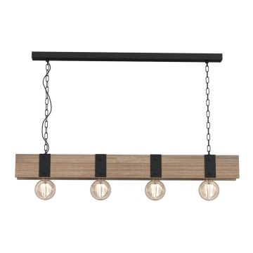 Hanglamp aan een ketting SODER 4xE27/60W/230V