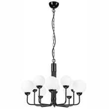 Hanglamp aan een ketting TIFFY 10xG9/5W/230V zwart