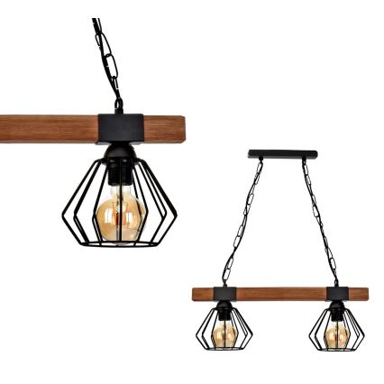 Hanglamp aan een ketting ULF 2xE27/60W/230V