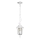 Hanglamp aan een ketting voor buiten 1xE27/60W/230V IP44 wit