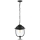 Hanglamp aan een ketting voor buiten 1xE27/60W/230V IP44 zwart