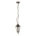 Hanglamp aan een ketting voor buiten ARRAIA 1xE27/15W/230V IP44 brons patina