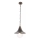 Hanglamp aan een ketting voor buiten TALEZ 1xE27/15W/230V IP44 brons patina