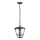 Hanglamp aan een ketting voor buiten TEVIO 1xE27/60W/230V IP54 zwart