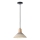 Hanglamp aan een koord 1xE27/15W/230V crème