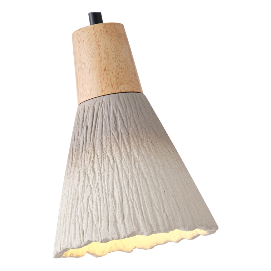 Hanglamp aan een koord 1xE27/15W/230V crème