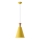 Hanglamp aan een koord 1xE27/15W/230V geel diameter 20 cm