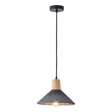 Hanglamp aan een koord 1xE27/15W/230V grijs