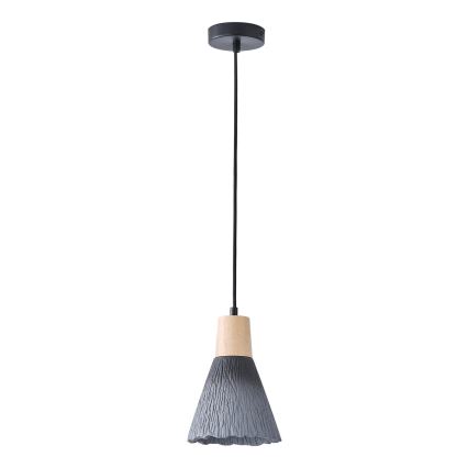 Hanglamp aan een koord 1xE27/15W/230V grijs