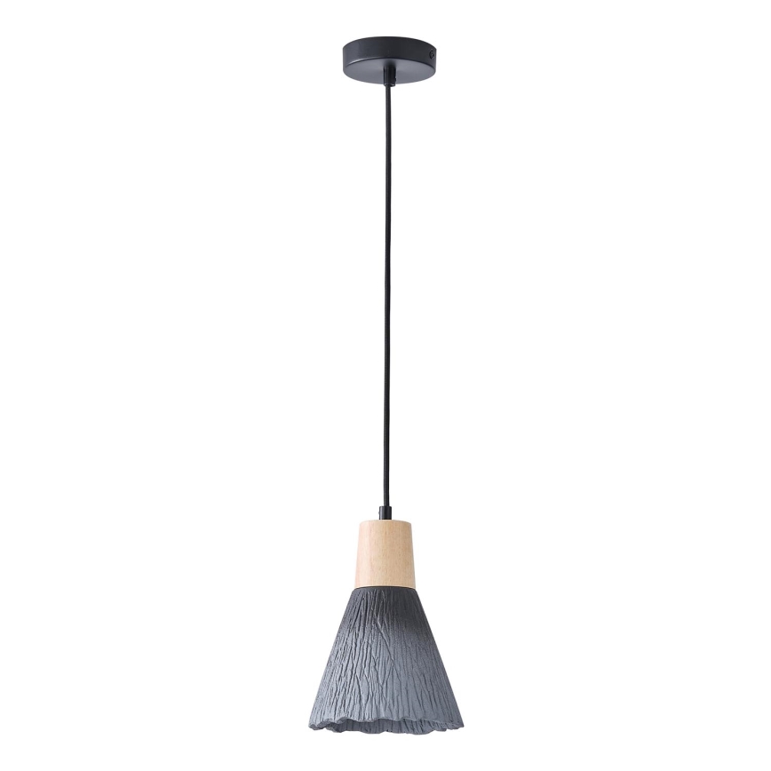 Hanglamp aan een koord 1xE27/15W/230V grijs