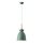 Hanglamp aan een koord 1xE27/15W/230V groen diameter 19,5 cm