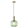 Hanglamp aan een koord 1xE27/15W/230V groen pr. 20 cm