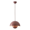 Hanglamp aan een koord 1xE27/15W/230V rood