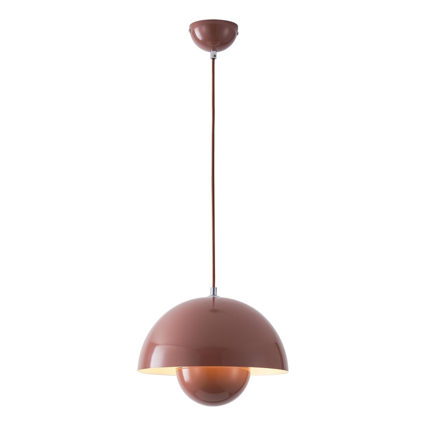Hanglamp aan een koord 1xE27/15W/230V rood
