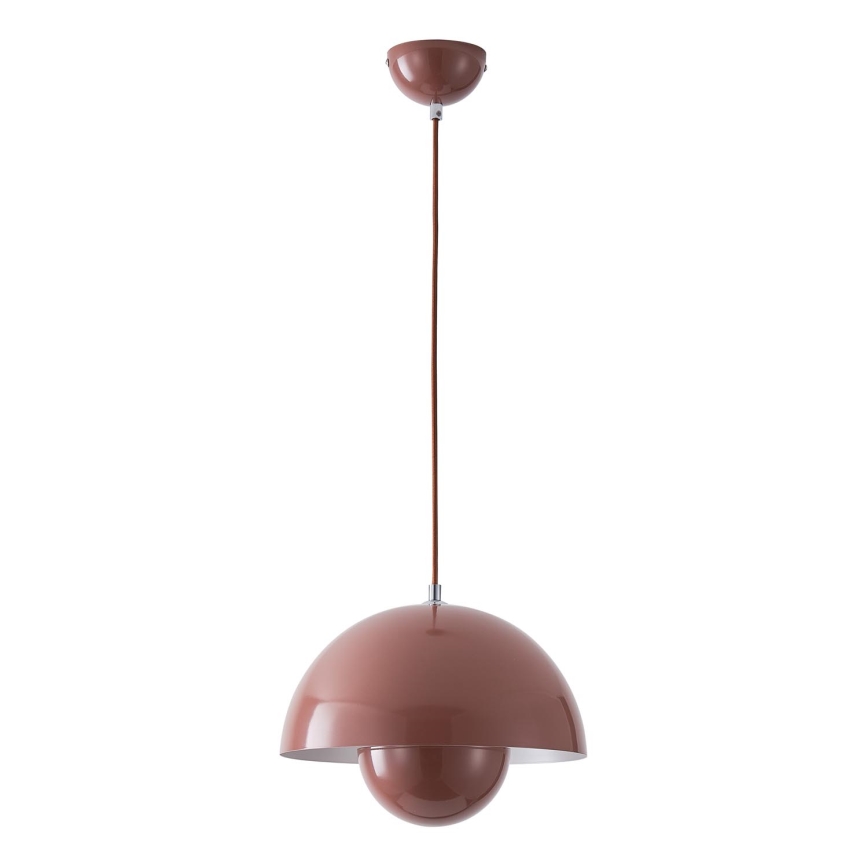 Hanglamp aan een koord 1xE27/15W/230V rood