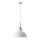 Hanglamp aan een koord 1xE27/15W/230V wit diameter 28 cm