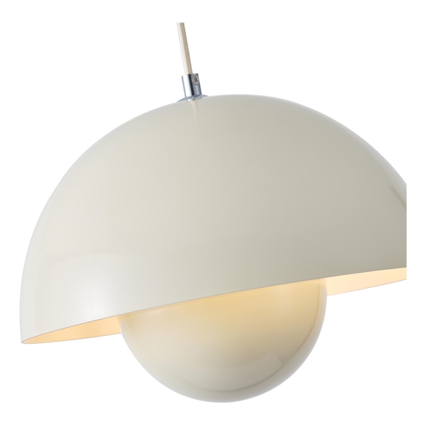 Hanglamp aan een koord 1xE27/15W/230V wit