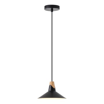 Hanglamp aan een koord 1xE27/15W/230V zwart