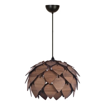 Hanglamp aan een koord 1xE27/40W/230V bruin