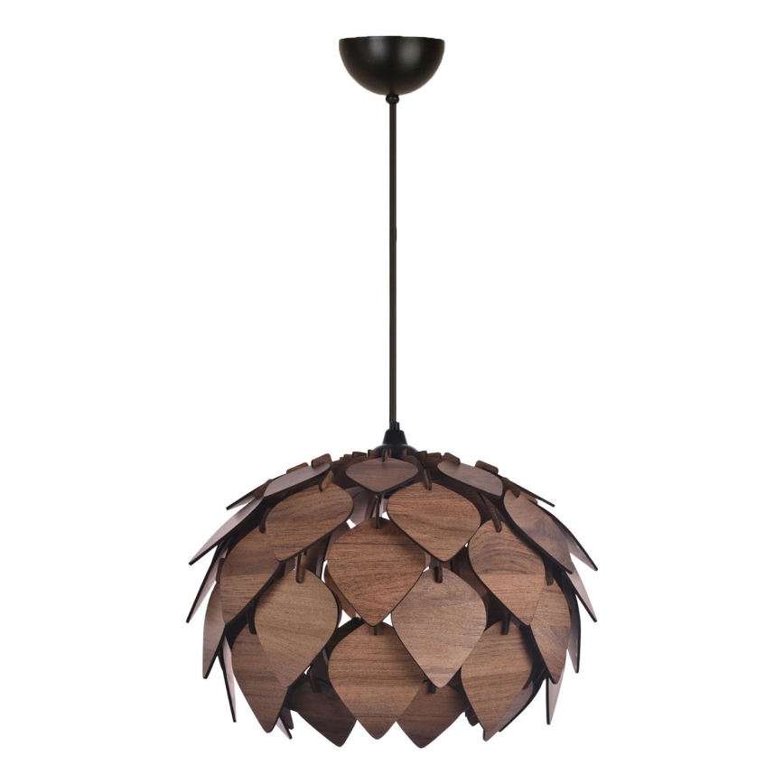Hanglamp aan een koord 1xE27/40W/230V bruin