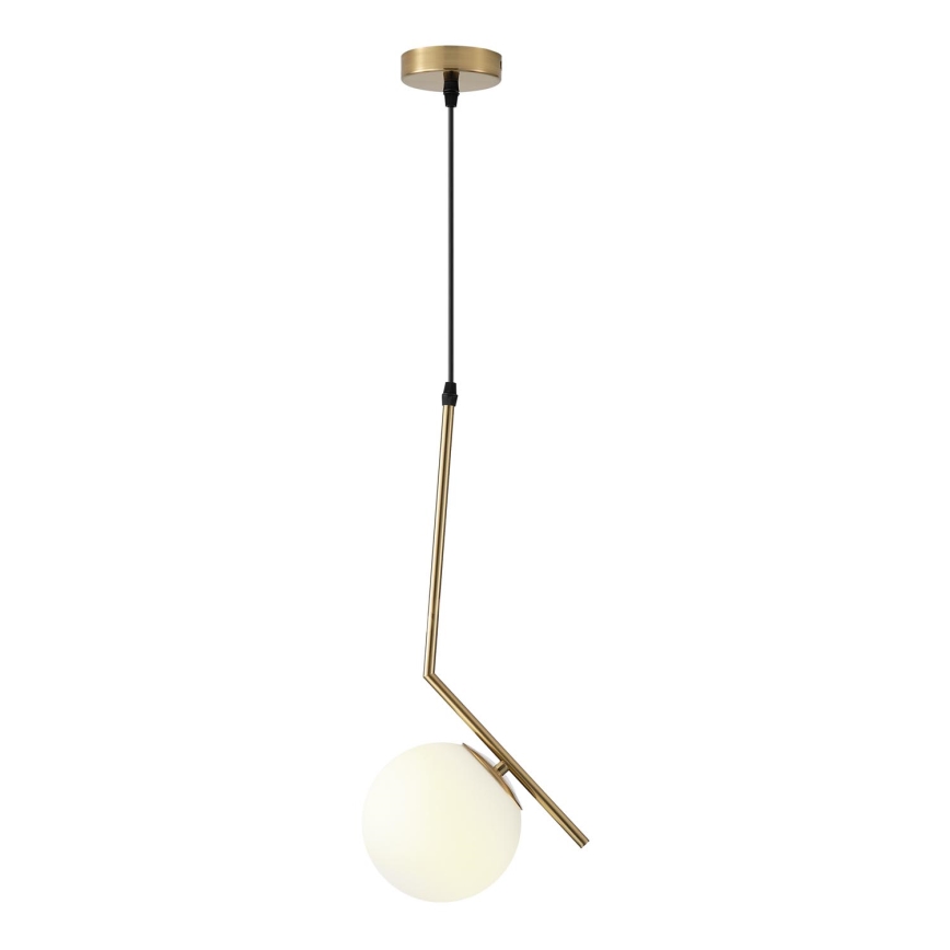 Hanglamp aan een koord 1xE27/40W/230V messing