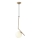 Hanglamp aan een koord 1xE27/40W/230V messing