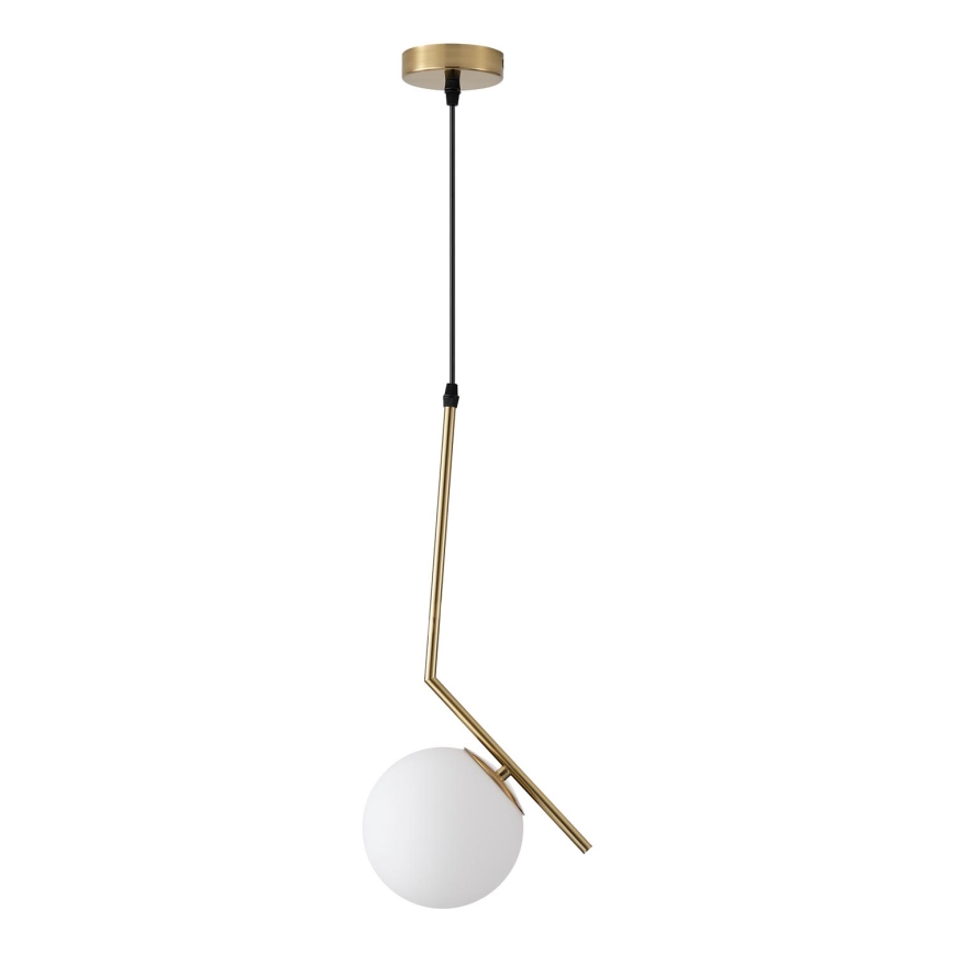 Hanglamp aan een koord 1xE27/40W/230V messing