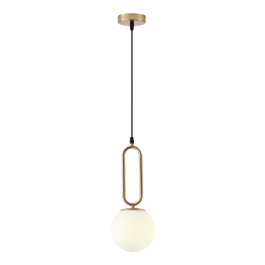 Hanglamp aan een koord 1xE27/40W/230V messing