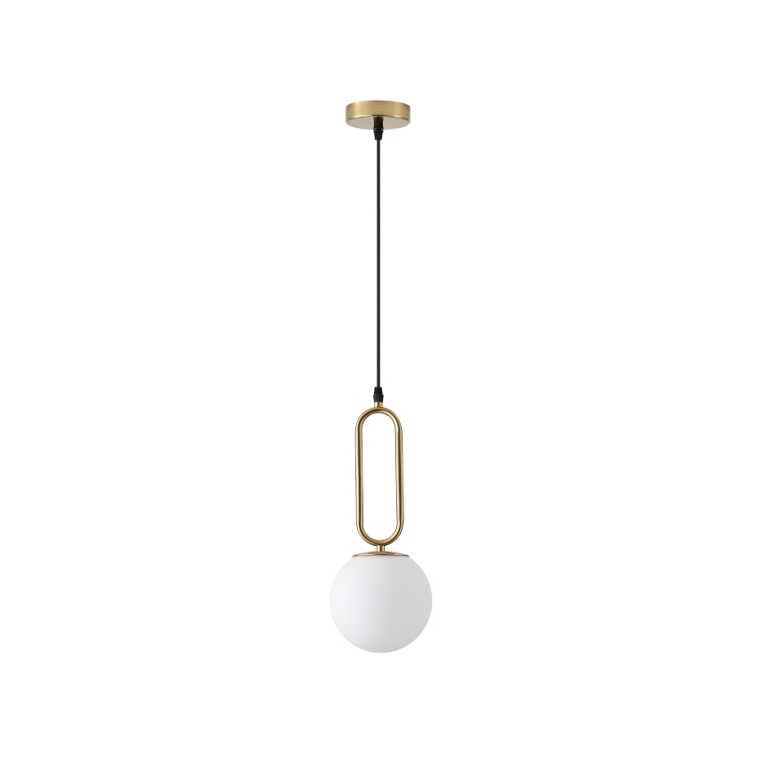 Hanglamp aan een koord 1xE27/40W/230V messing