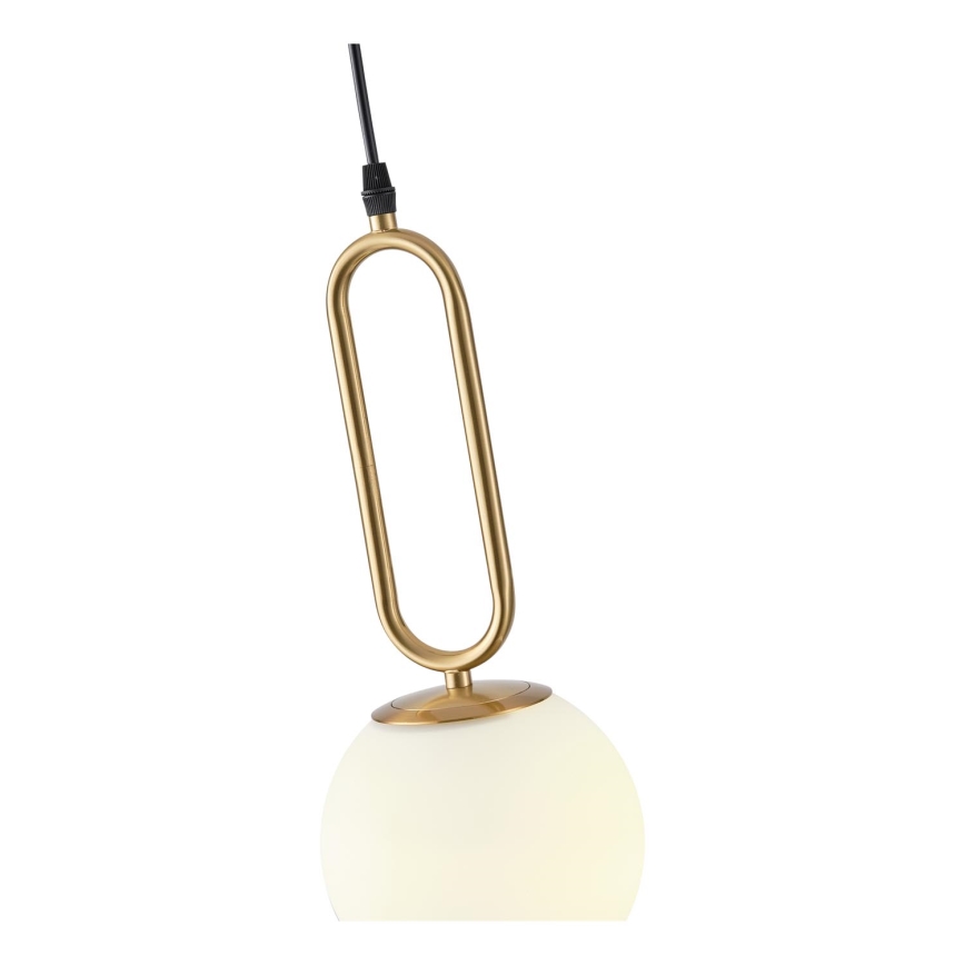 Hanglamp aan een koord 1xE27/40W/230V messing