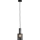 Hanglamp aan een koord 1xE27/40W/230V zwart