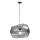 Hanglamp aan een koord 1xE27/40W/230V zwart