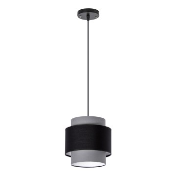 Hanglamp aan een koord 1xE27/60W/230V grijs